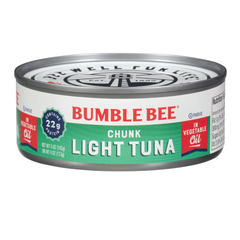 Bumble Bee Oil Chunk Light Tuna In Vegetable Oil 5oz