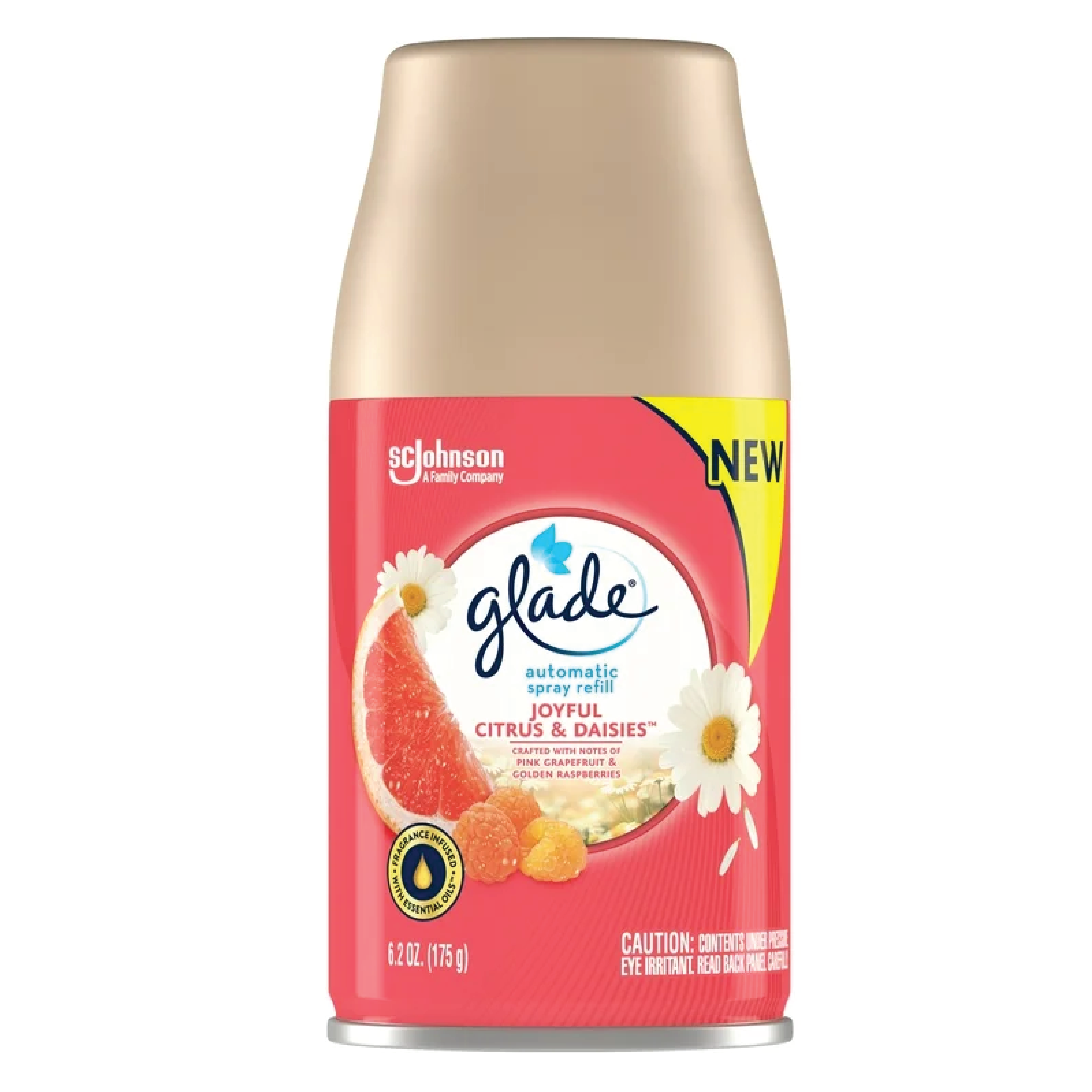 Glade Joyful Citrus & Daisies Air Freshener Spray Refill 6.2oz