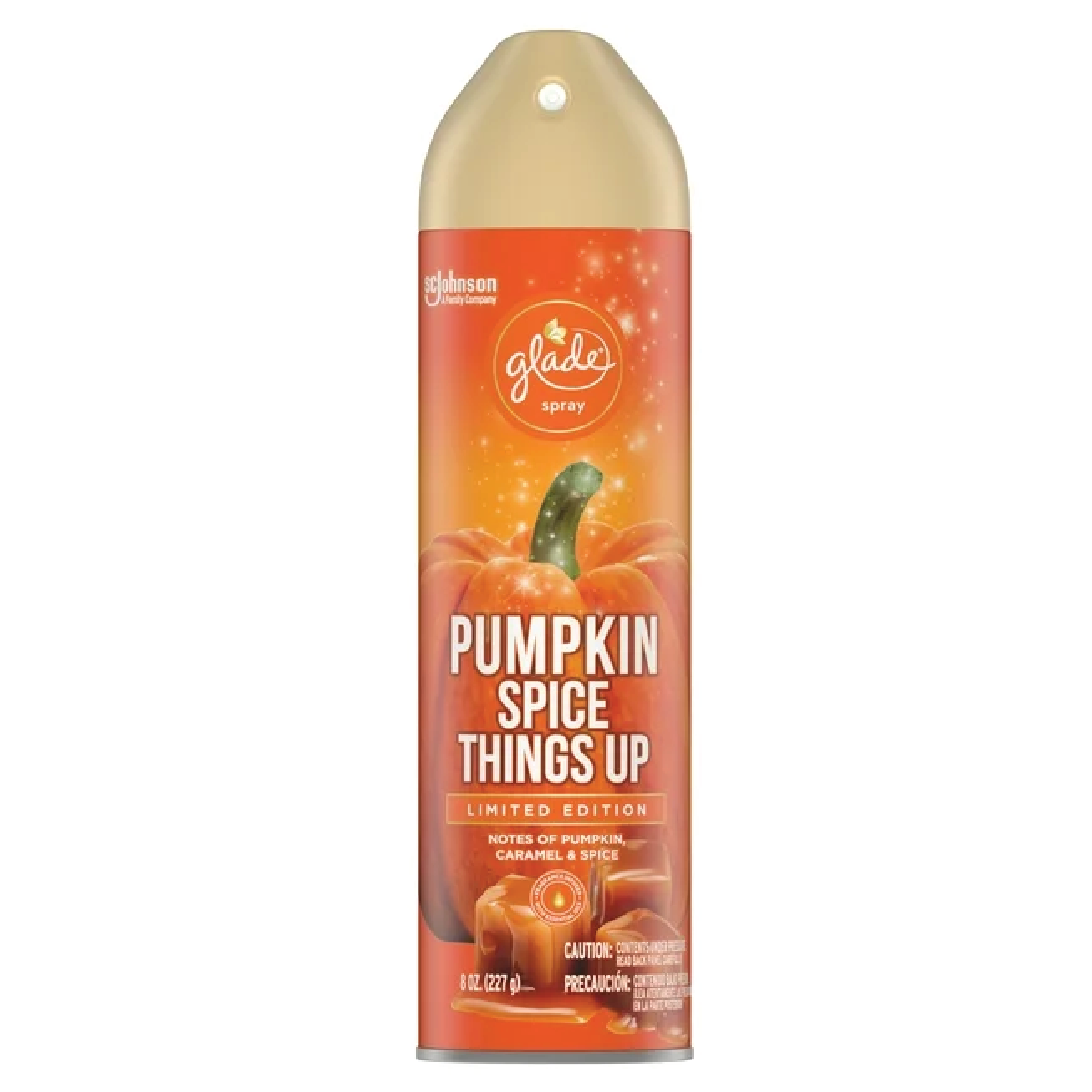 Glade Limited Edition Pumpkin Spice Things Up Air Freshener 8oz