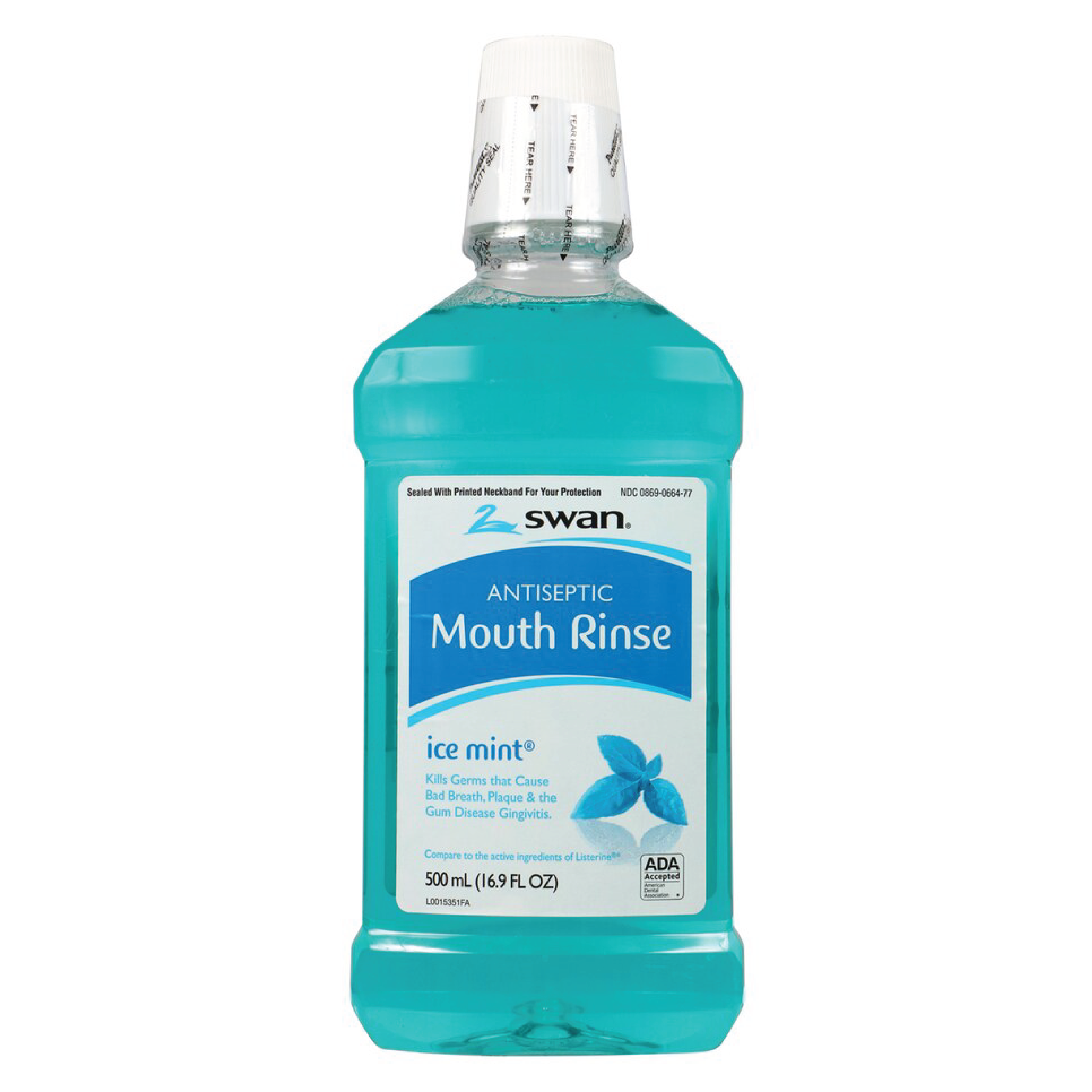 Swan Ice Mint Antiseptic Mouth Rinse 16.9oz