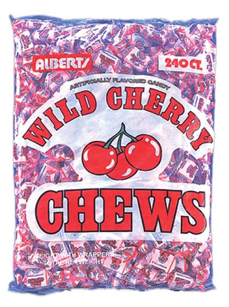 Albert's Cherry Fruit Chews 240 Count