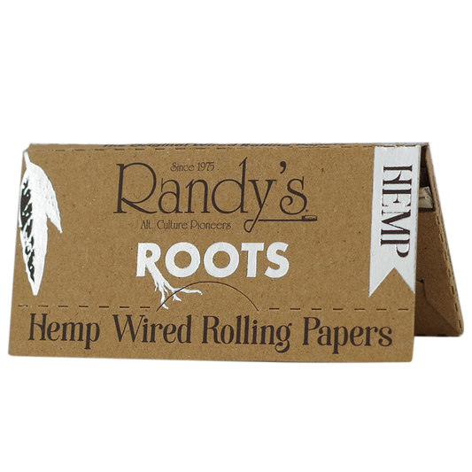 Randy's Roots Hemp Wired Rolling Papers 77MM