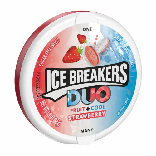 Icebreakers Tin Duo Strawberry 1.3oz