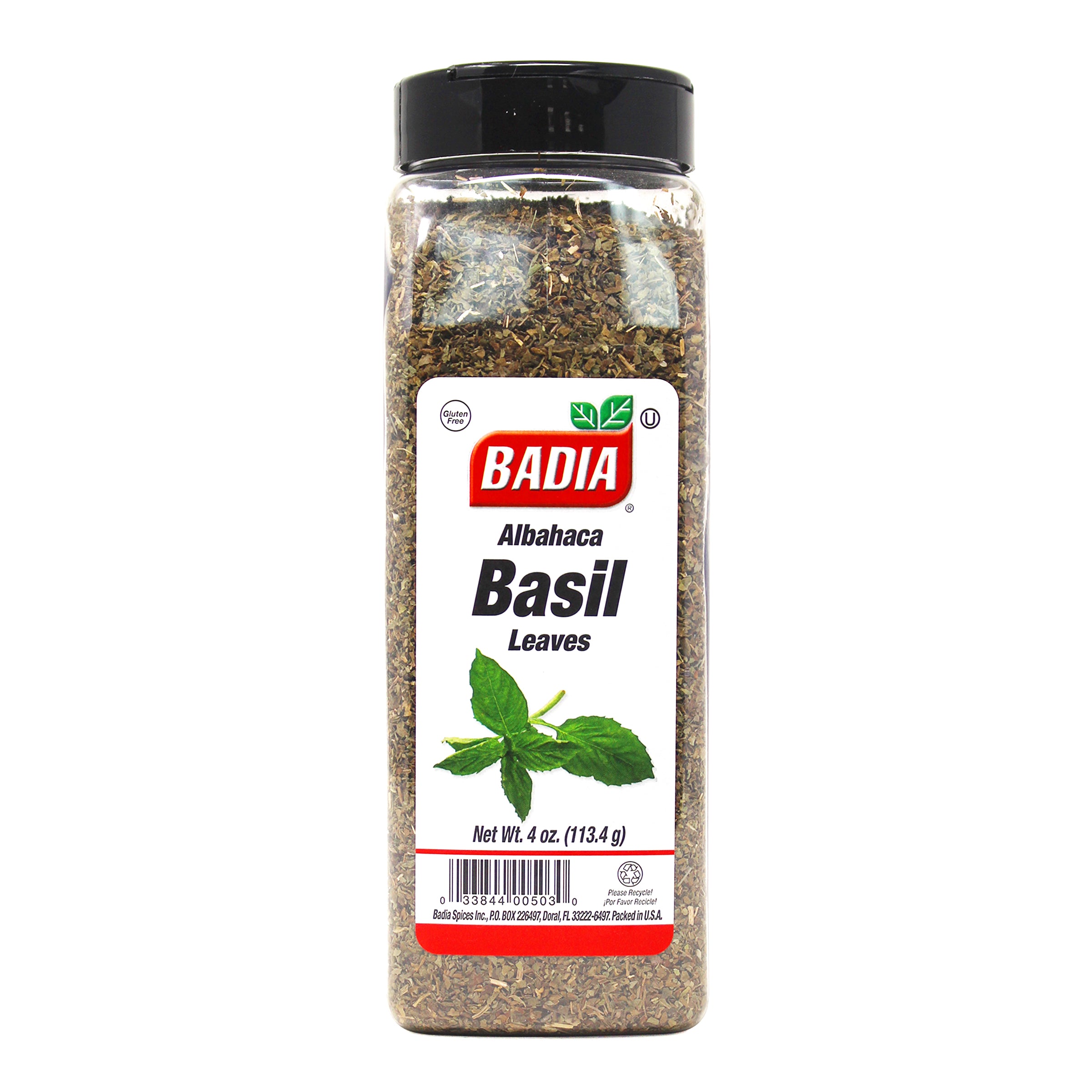 Badia Basil Leaves Pint 4oz