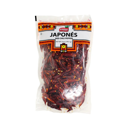 Badia Japones Red Chili Pepper Pods 6oz