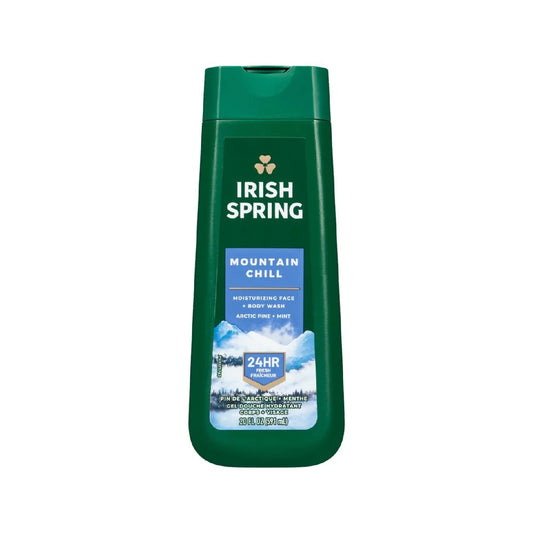 Irish Spring Mountain Chill Face & Body Wash 20oz