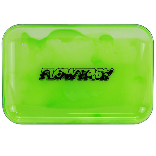 Flow Tray Green Quicksand Rolling Tray