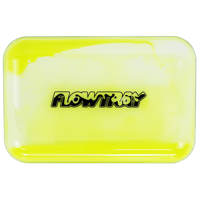 Flow Tray Yellow Quicksand Rolling Tray