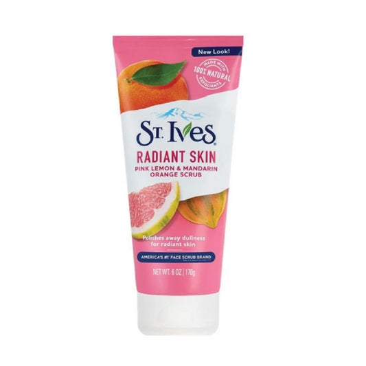 St.Ives Radiant Skin Pink Lemon & Mandarin Orange Facial Scrub 6oz