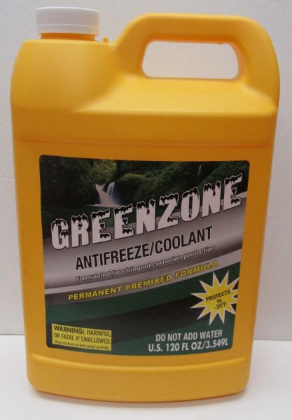 Green Zone Antifreeze Coolant Premixed 120 FL OZ