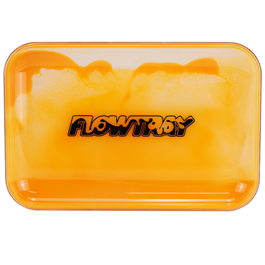 Flow Tray Orange Quicksand Rolling Tray