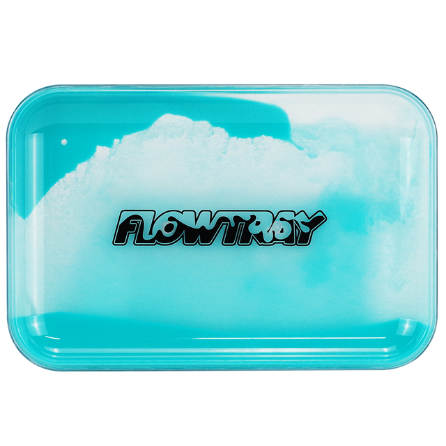 Flow Tray Blue Quicksand Rolling Tray