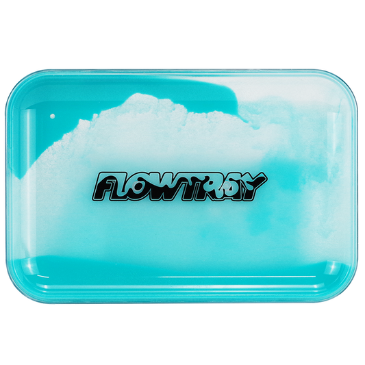 Flow Tray Blue Quicksand Rolling Tray