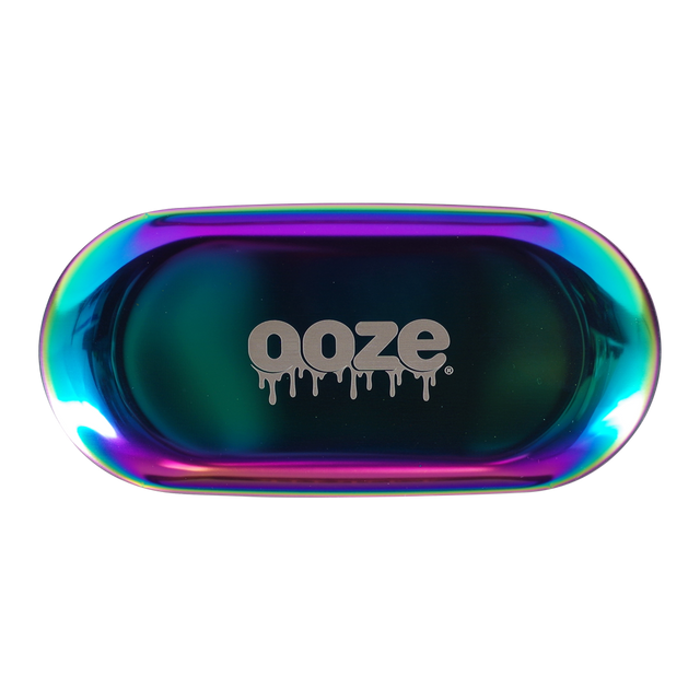 Ooze Aura Rainbow Metal Rolling Tray