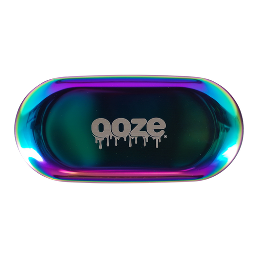 Ooze Aura Rainbow Metal Rolling Tray