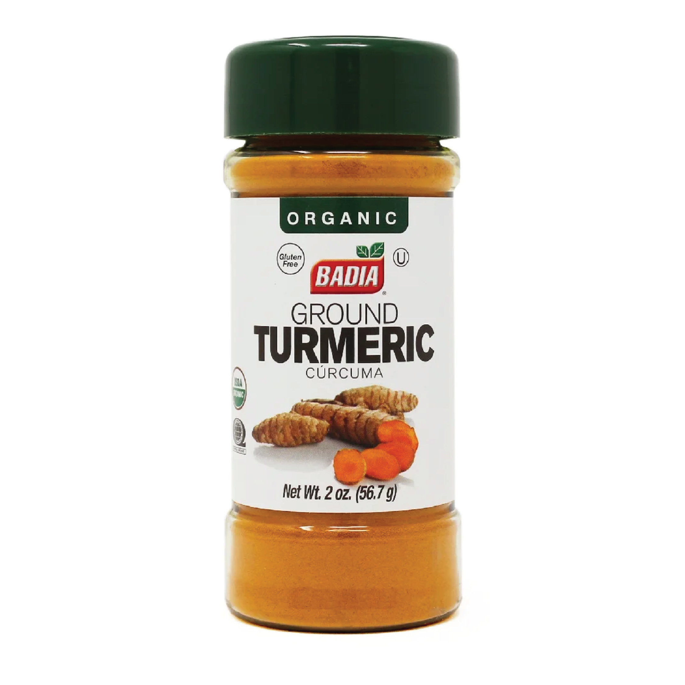 Badia Organic Ground Turmeric Shaker 2oz