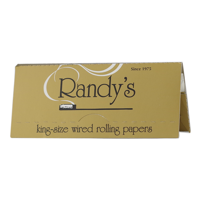 Randy's Gold King Size Wired Rolling Papers