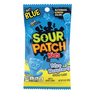 Sour Patch Kids Blue Raspberry Peg Bag 8oz