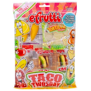 E. Frutti Taco Twosday Gummy Peg 2.7oz