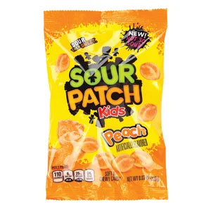 Sour Patch Kids Peach Peg Bag 8.07oz