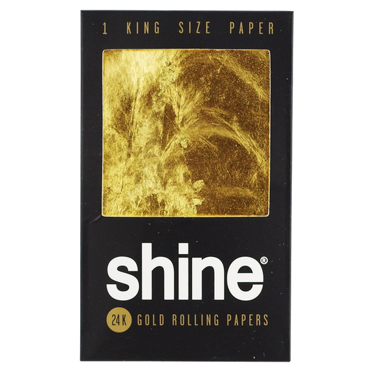 Shine King Size 24K Gold Rolling Papers