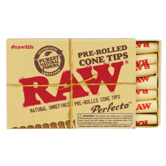 Raw Pre-Rolled Perfecto Conical Tips