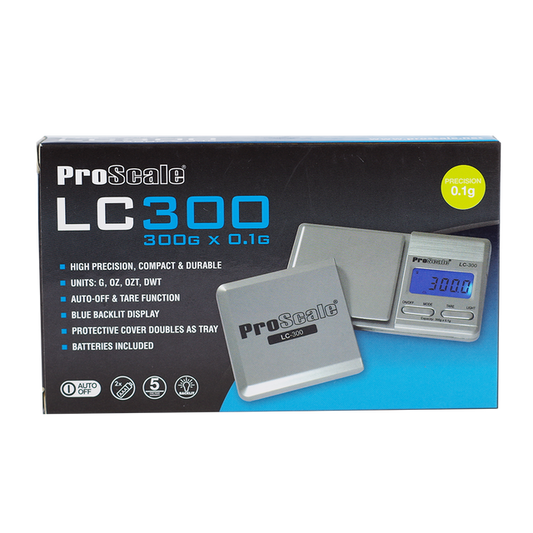 ProScale LC-300 Backlit LCD Display Scale 300G