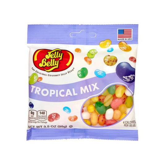 Jelly Belly Tropical Mix Peg Bag 3.5oz
