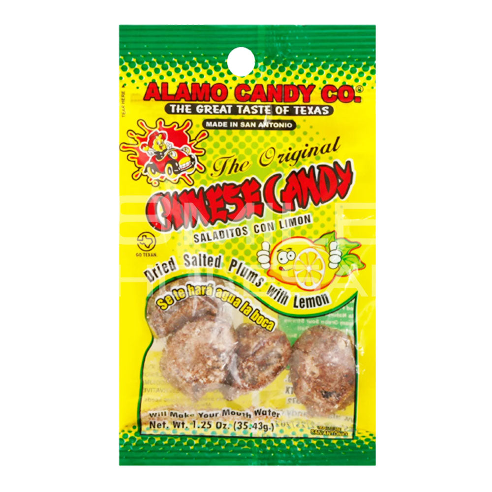 Alamo Candy Co Original Chinese Candy W/Lemon 1.2oz