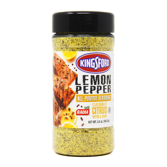 Kingsford & Badia Lemon Pepper All Purpose Seasoning 6.5oz