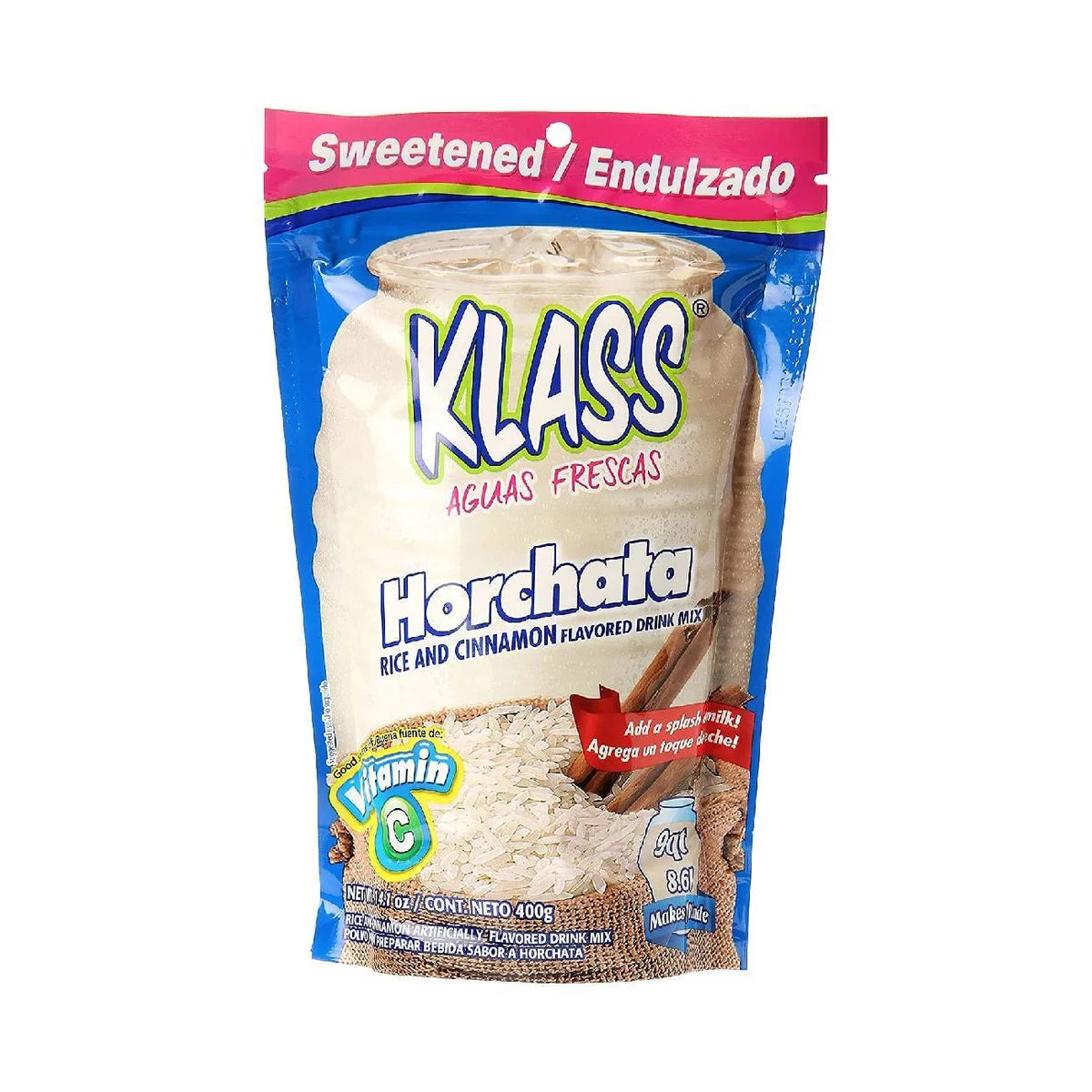 Klass Horchata Rice & Cinnamon Flavored Drink Mix 14.1oz