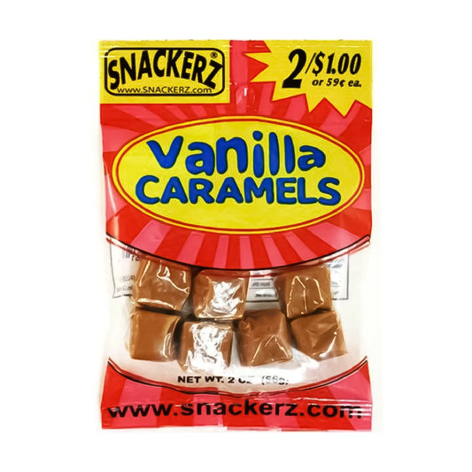 Snackerz Tasty Vanilla Flavored Caramels