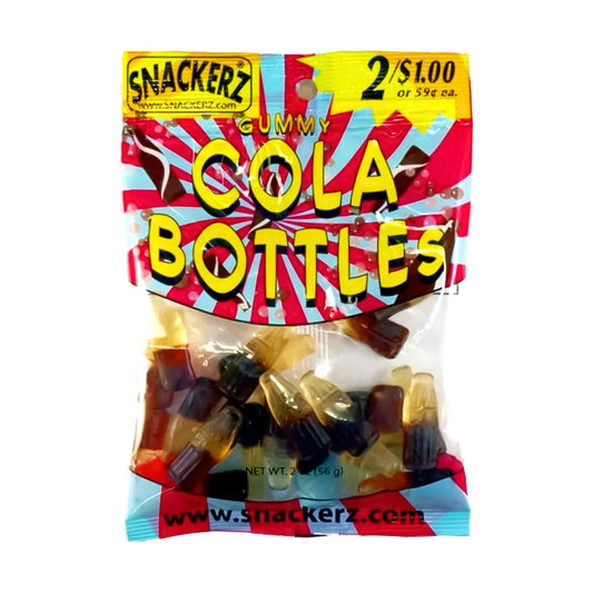 Snackerz Tasty Flavored Cola Bottle Gummies