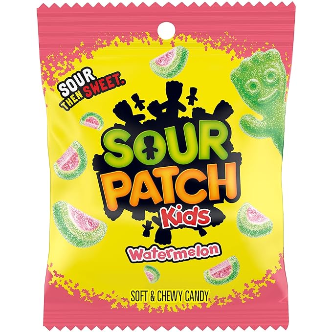 Sour Patch Kids Watermelon Peg Bag 5oz