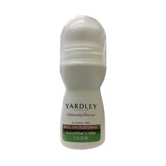Yardley Cucumber & Aloe Roll On Deodorant 1.7oz