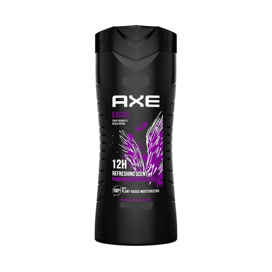 Axe Excite 3in1 Refreshing Fragrance Body Face & Hair Wash