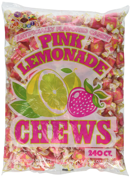 Albert's Pink Lemonade Fruit Chews 240 Count