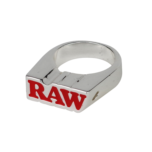 RAW Silver Finish Smoke Ring