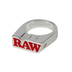 RAW Silver Finish Smoke Ring