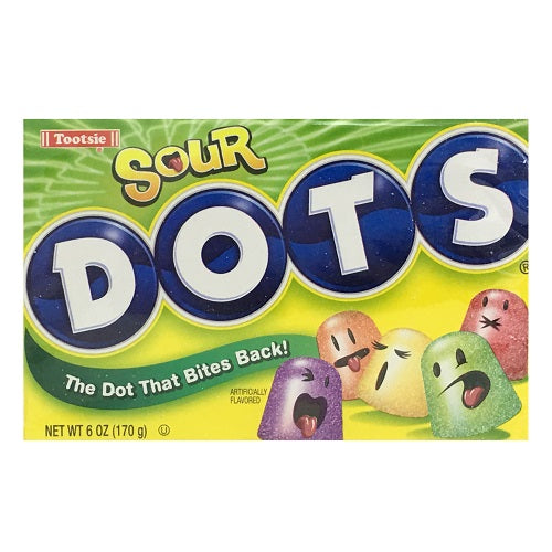 Tootsie Dots Sour Flavored Gumdrops 6oz