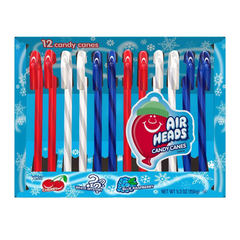 Airheads Holiday Candy Canes 12 Pack
