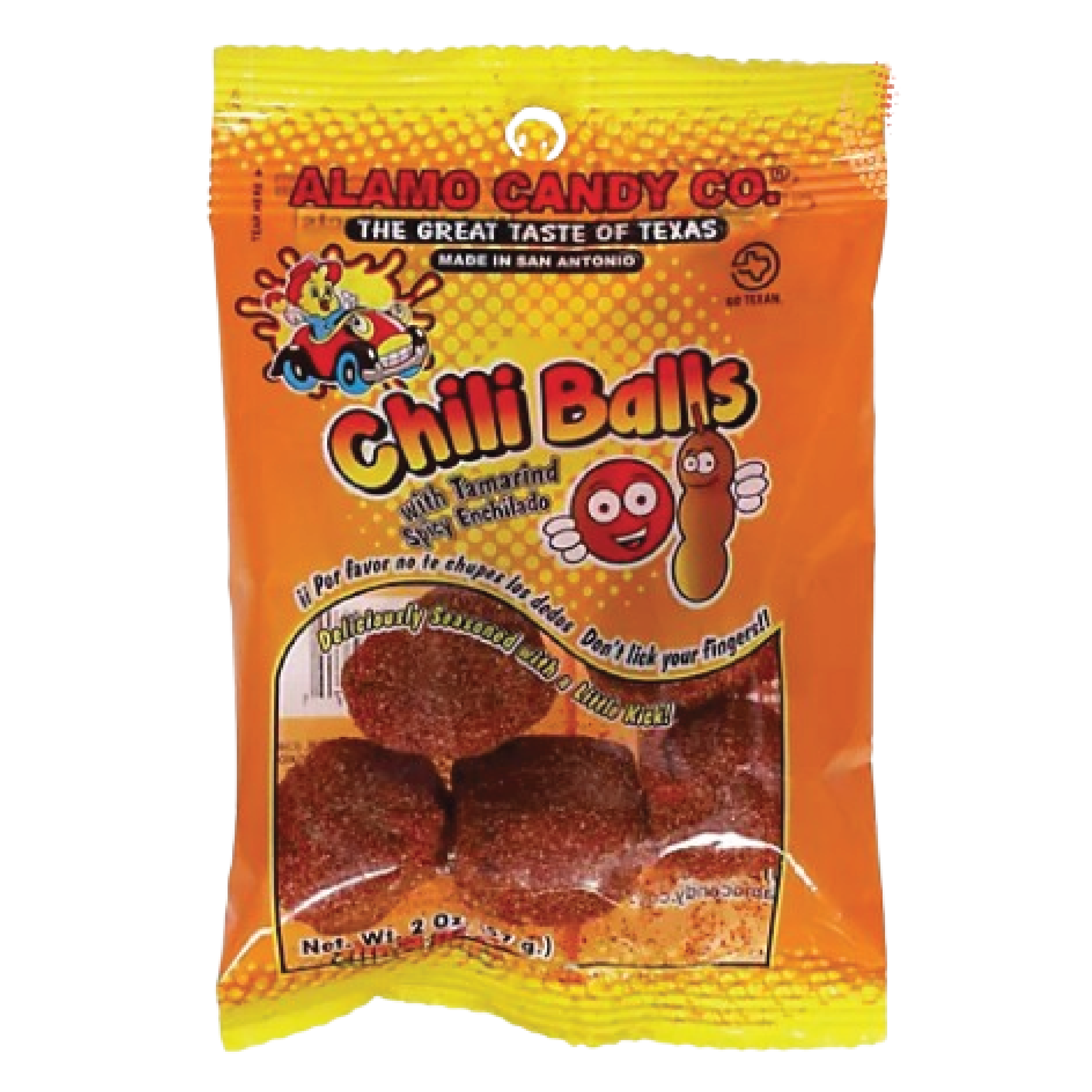Alamo Candy Co Chili Balls 1.7oz