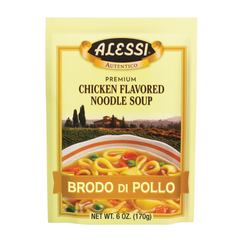 Alessi Autentico Premium Chicken Flavored Broth Noodle Soup 6oz