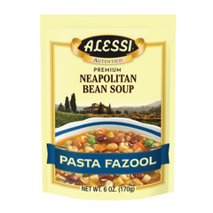 Alessi Autentico Pasta Fazool Premium Neopolitan Bean Soup 6oz