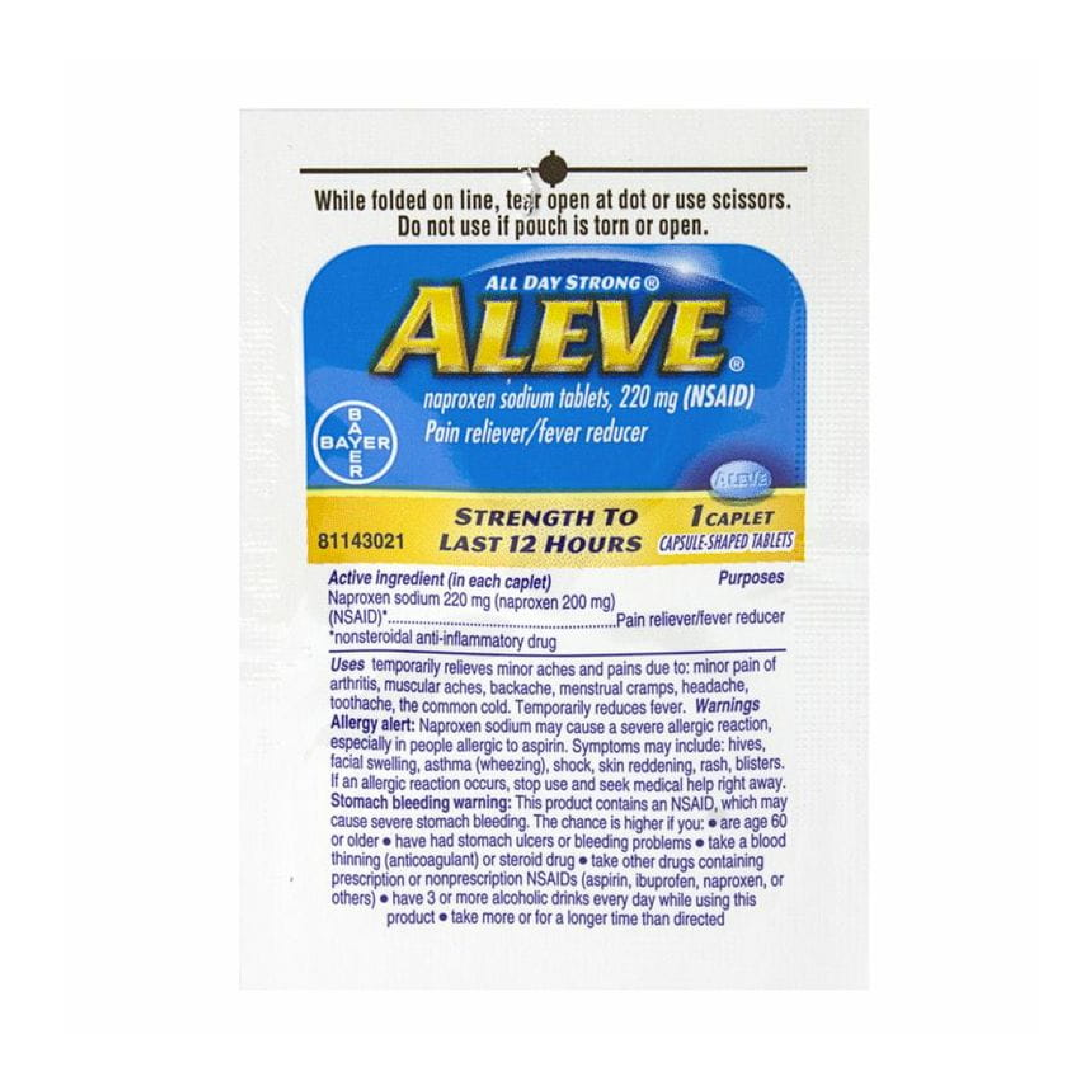 Aleve Tablet 1 Count