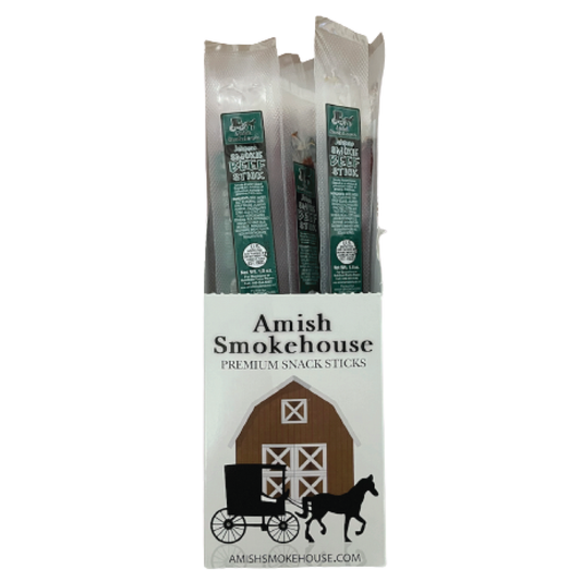 Amish Smokehouse Jalapeno 100% Beef Premium Snack Stick 1.25oz