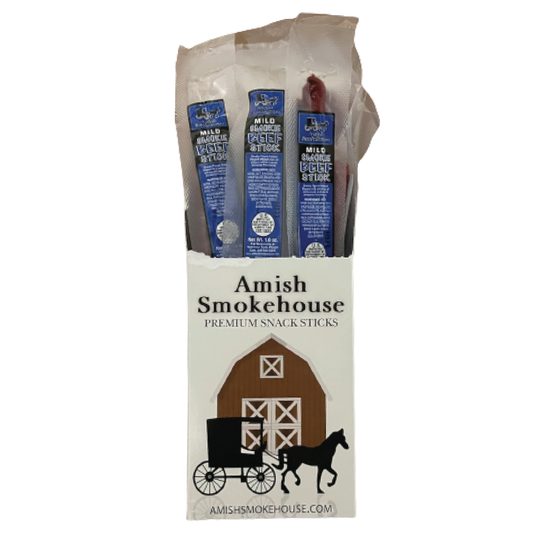 Amish Smokehouse Mild 100% Beef Premium Snack Stick 1.25oz