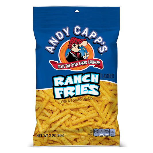 Andy Capp's Ranch Fries Corn & Potato Snack 3oz