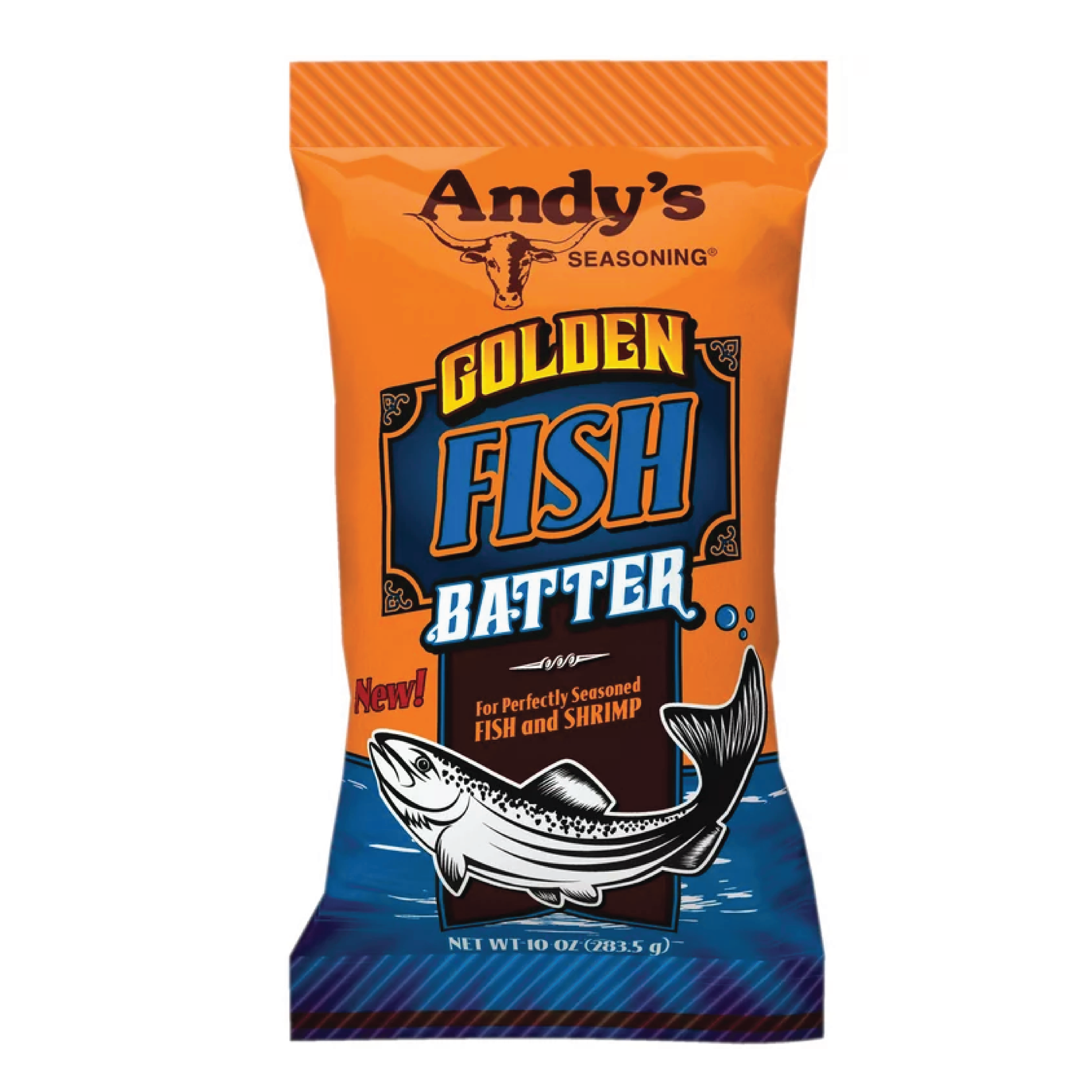 Andy's Seasoning Golden Fish Batter Breading 10oz