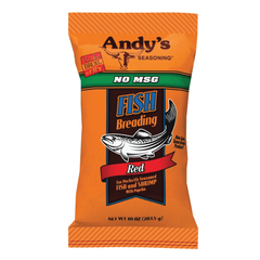 Andy's Seasoning No MSG Red Fish Breading 10oz